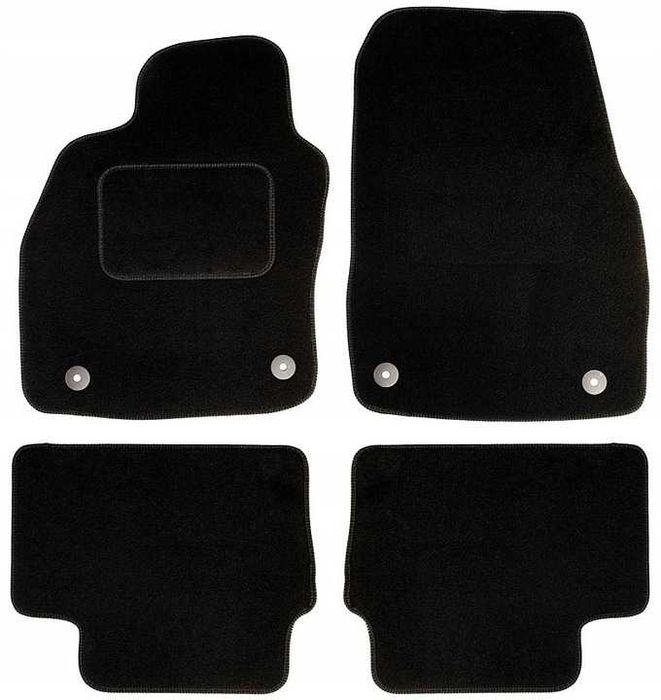 Dywaniki welurowe dedykowane MAZDA 2 III, 3 I, 3 II, 3 III, 6 I, 6 II