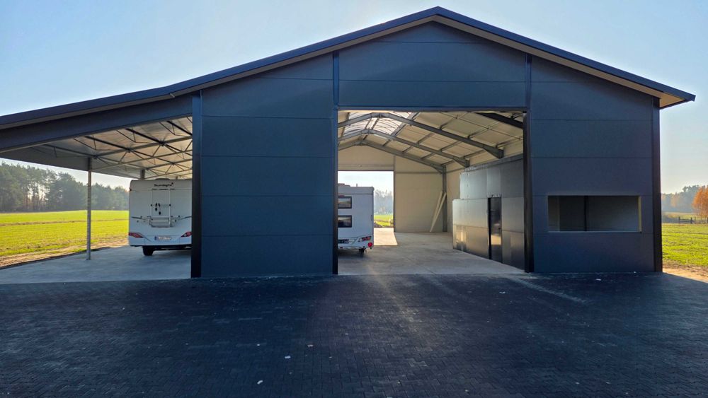 Hala magazynowa 12x20x4,5 SystemSpaw