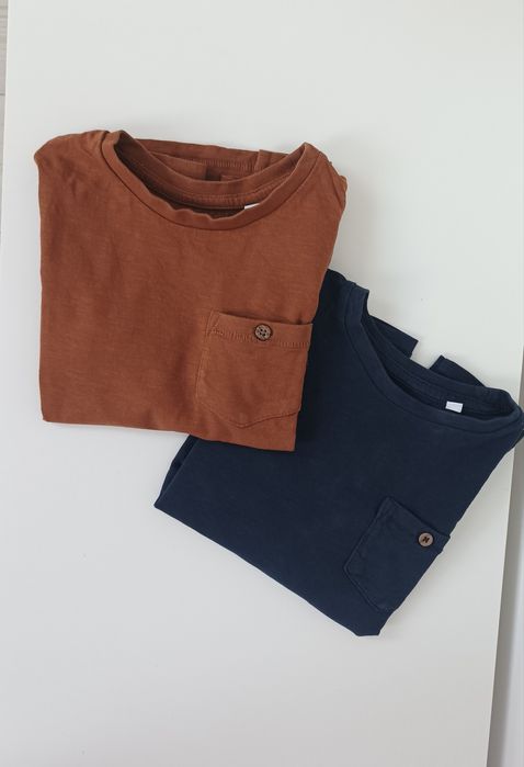 2 bluzki z długim rękawem C&A