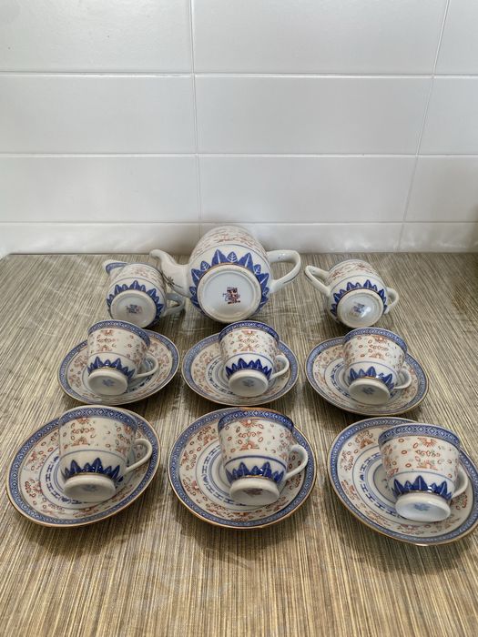 Serviço de café bago de arroz