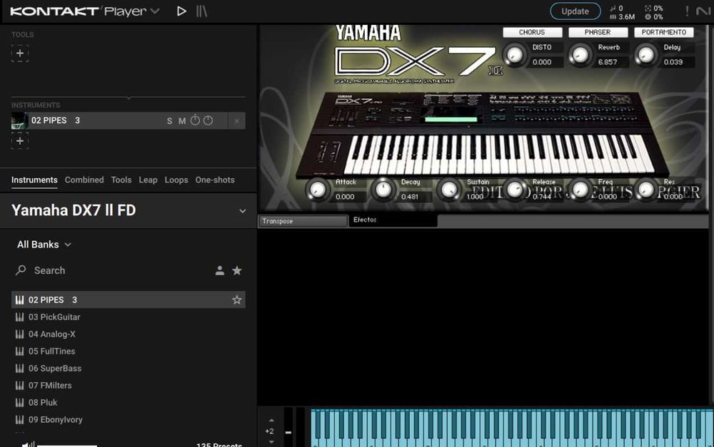 Legendy Syntezy: Korg M1, Roland D-50, Yamaha DX7 – Biblioteka Sample do Kontakt (.NKI)