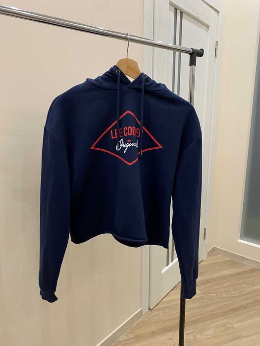 Темно-синій жіночий худі Lee Cooper з капюшоном