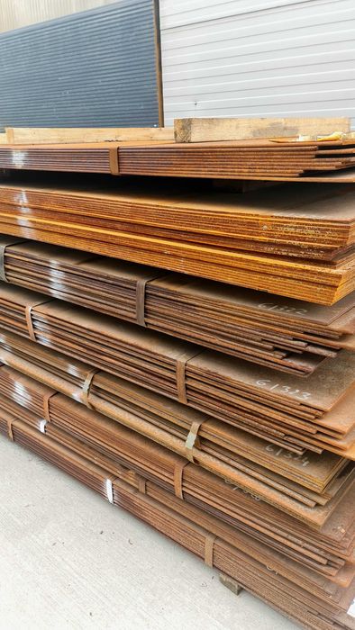 Arkusze blachy stalowej różne formaty 5mm, 6mm, 8mm, 12mm