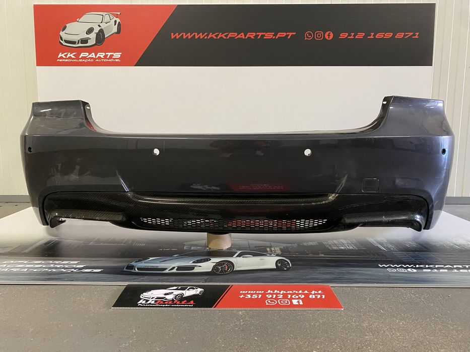 PÁRA-CHOQUES TRASEIRO PARACHOQUES BMW SÉRIE 3 E90 PACK M PRE LCI FASE 1 E LCI FASE 2, 5 PORTAS NOVO EM CAIXA COMPLETO