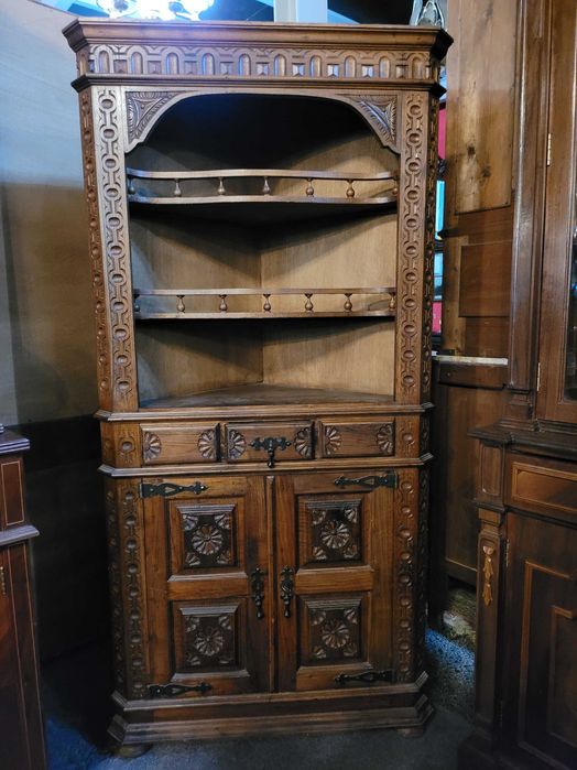 Móvel de canto em madeira - Muito bom estado geral