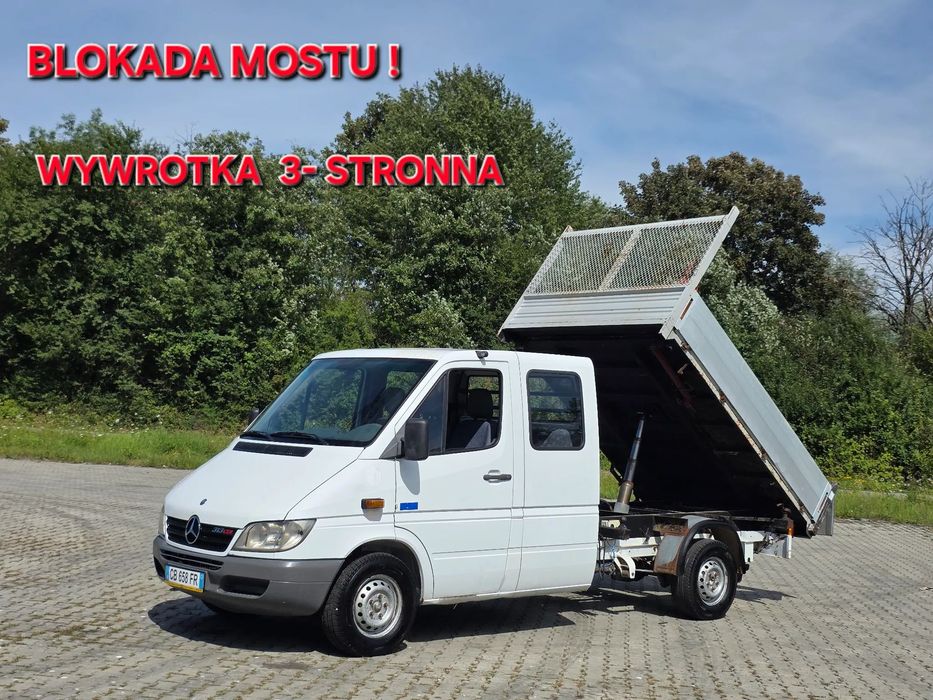Mercedes-Benz Sprinter 313 Cdi Doka/Dubel Kabina Wywrotka/Kiper