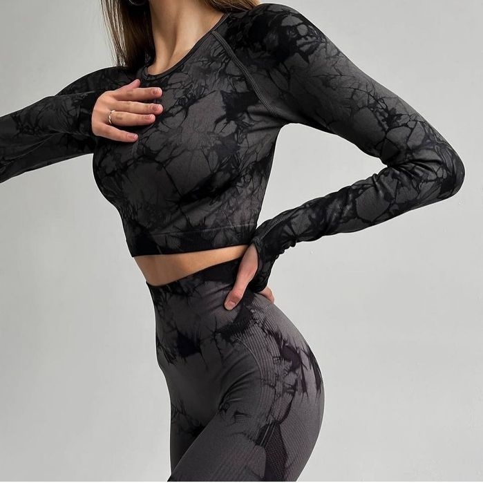 Комплект легінси + рашгард, Спортивний одяг, для фітнесу