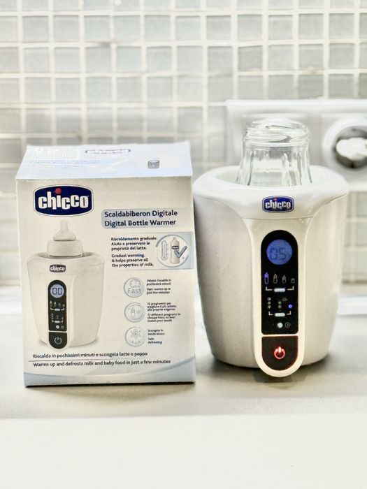 Підігрівач для пляшок та дітячого харчування Chicco (щітка у подарунок