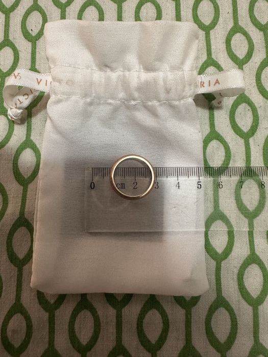 Aliança rose Victoria tam 14/54