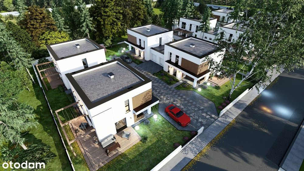 Nowoczesny Dom 161,72 M² Na Prestiżowym, Zamkniętym Osiedlu