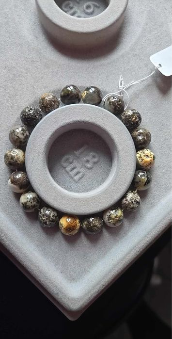 Bransoleta bursztyn naturalny