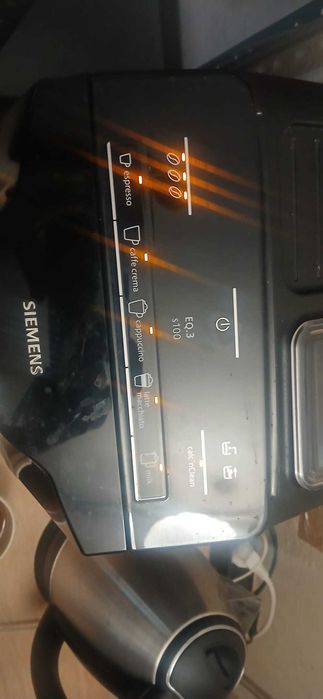 Ekspres Siemens EQ3 S100 plus kawa