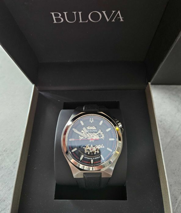 Zegarek męski Bulova 98A260 Maquina automat set
