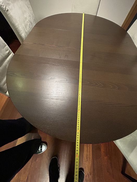 Conjunto mesa sala + 6 cadeiras