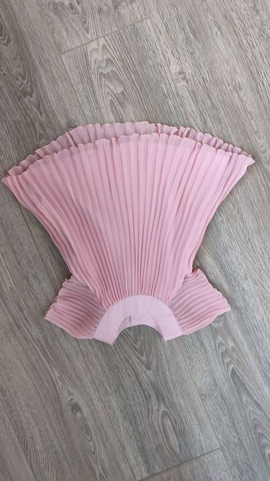 H&M 74 piękna sukienka plisowana na wesele, uroczystość