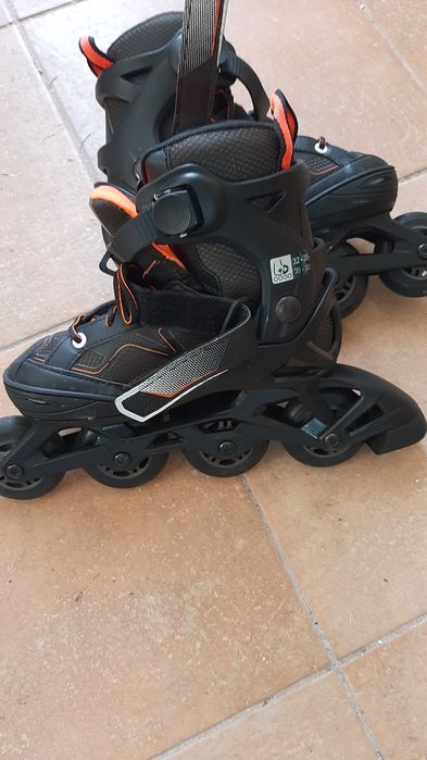 Patins em linha criança ajustaveis