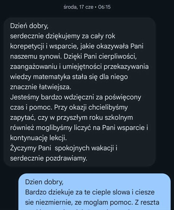 Korepetycje MATEMATYKA