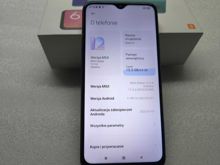 Telefon Redmi 9 Carbon Grey
