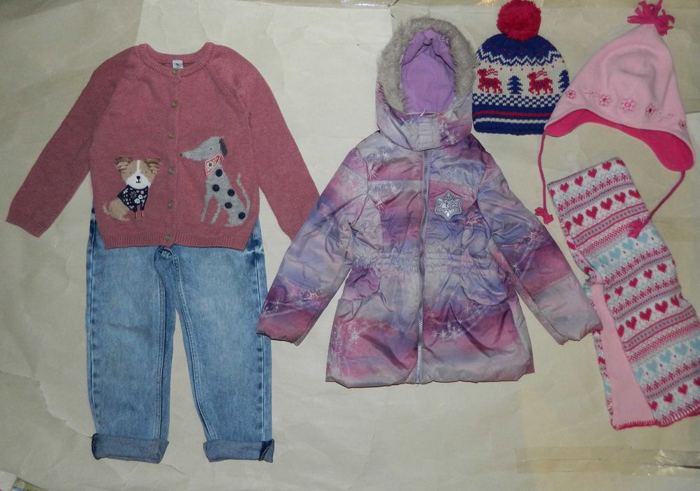 Пакет речей для дому дівчинці 4-5 років 104-110 см