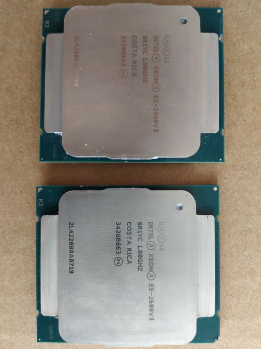 2x Procesor Intel Xeon E5-2609 v3 SR1YC LGA2011-3 OKAZJA!