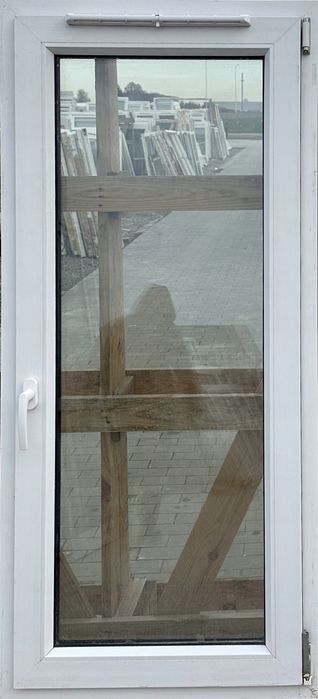 OKNA KacprzaK 70X150 OKNO Używane Plastikowe PCV Białe Lider Okna OLX