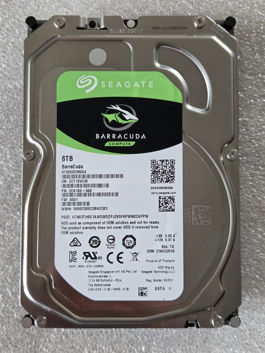 hdd seagate 8tb - купити комплектуючі для ПК - Ціна на OLX.ua