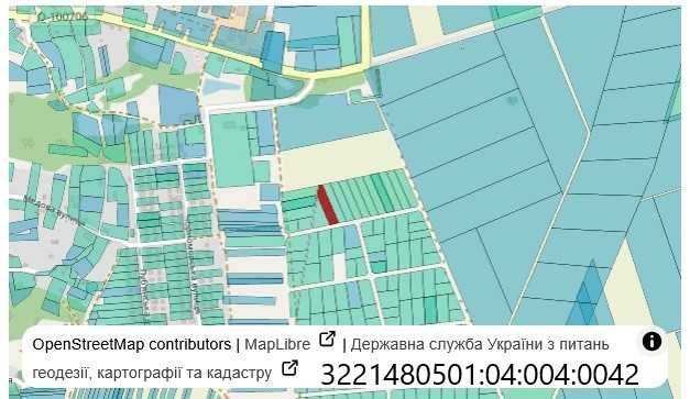 Продам земельну ділянку під забудову Велика Бугаївка