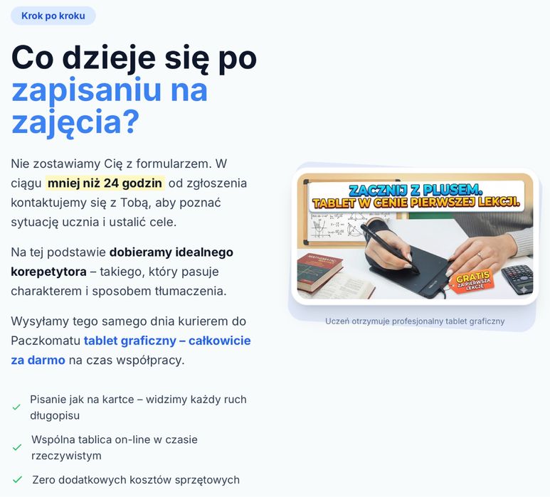 80 minut + tablet gratis Korepetycje z matematyki podstawówka i liceum