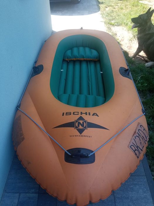 Niemiecki ponton 2 osobowy wędkarski . Ischia