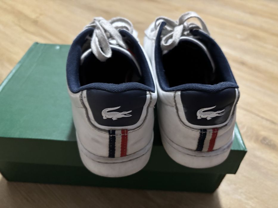 Buty Laocste męskie, białe, rozmiar 40,5