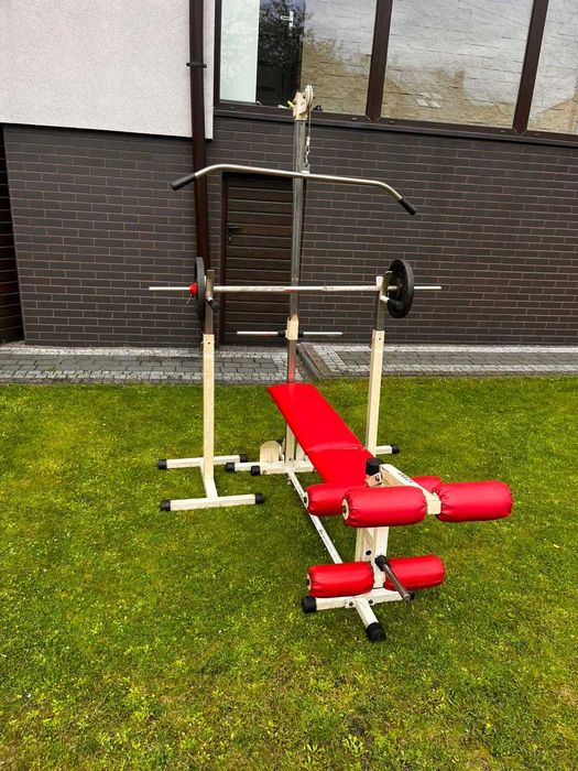 Atlas do ćwiczeń, zestaw treningowy siłowy