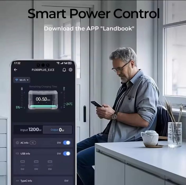 Зарядна станція Oukitel P1000E Plus