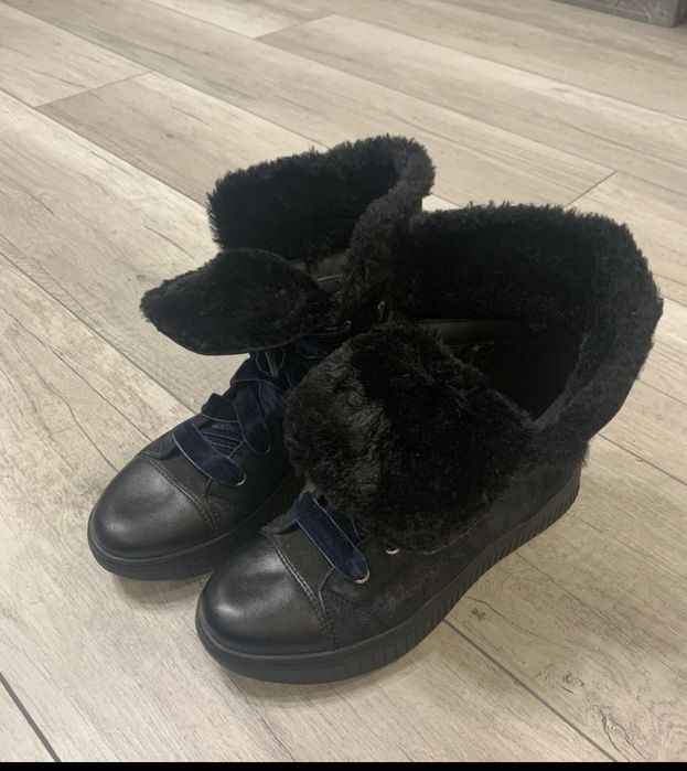 Теплые ботинки Geox