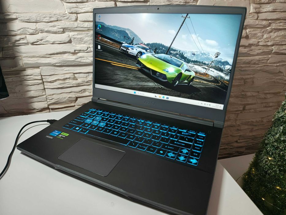 GAMINGOWY Laptop MSI 15.6"i5 12GEN 12x4.40Ghz16GB,RTX4050-6GB/GWAR2027
