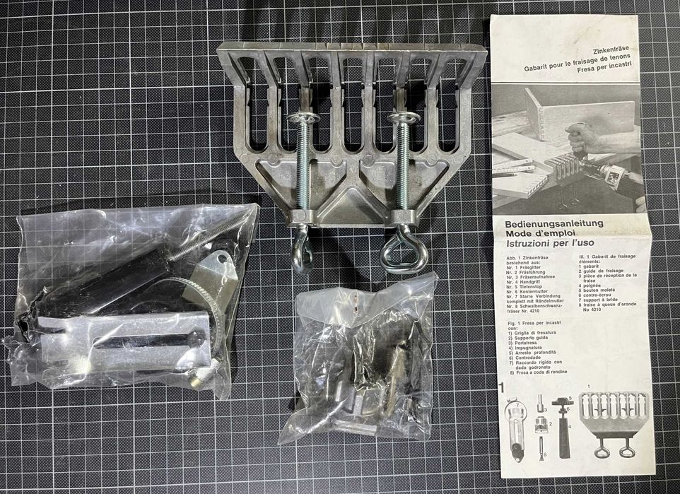 Escantilhão Wolfcraft para Juntas de Encaixe em Cauda de Andorinha