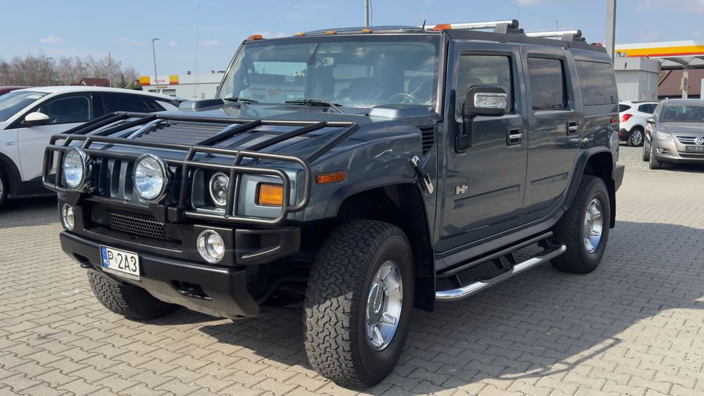 Hummer H2 Zamiana&Stan&kolekcjionerski&ledowe&leflektory