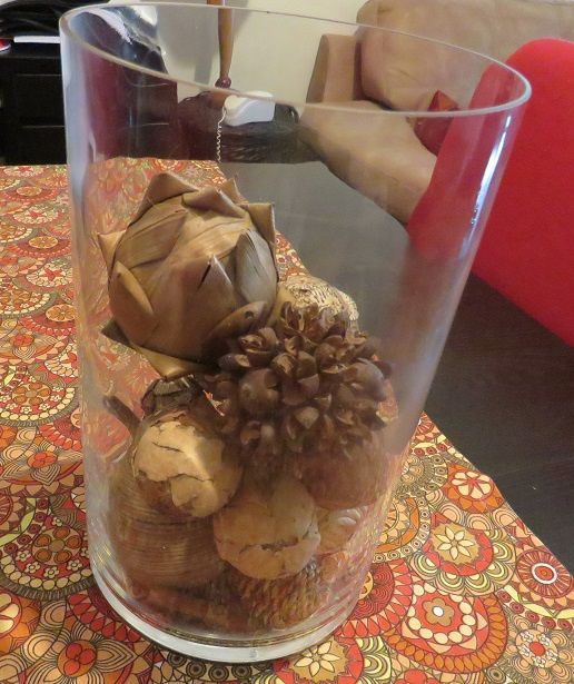 Jarrão de vidro para centro