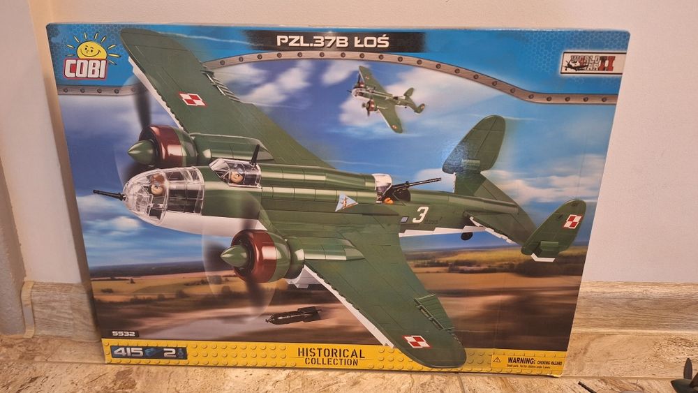 Klocki Cobi Łoś PZL. 37B