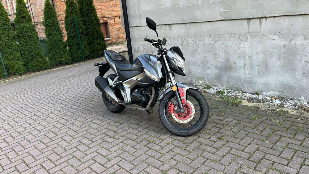 Motor na kat. B/A1 Kymco Visar125 CBS 2018r 15KM nie Barton, junak, Romet