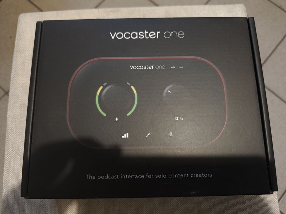 Аудіоінтерфейс, звукова карта Focusrite Vocaster One