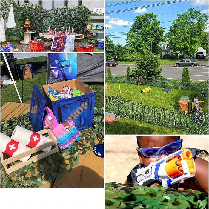 PROMOCJA ! Siatka maskująca 3x4 Metry + Pokrowiec Plecak Kamuflaż