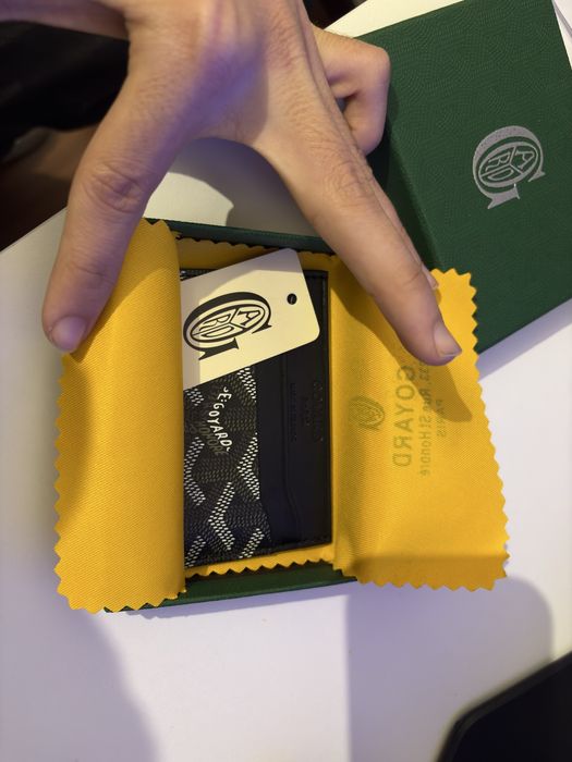 Porta-cartoes Goyard Saint Sulpice - Preto