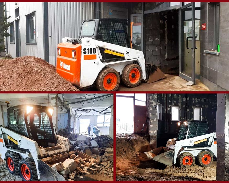 Mini Ładowarka Koparka Traktor | Prace ziemne Ogrody Projekty Drenaże