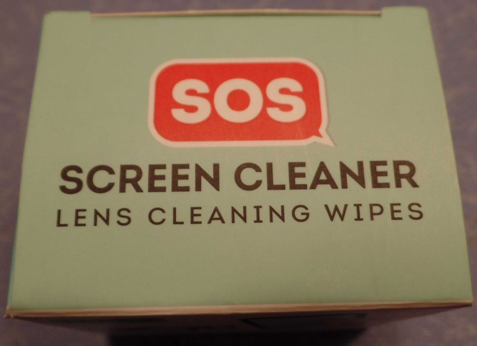 12 Toalhitas individuais para limpeza de ecrãs (856)