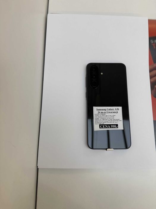 Samsung A36/128GB/24 miesiące Gwarancji!