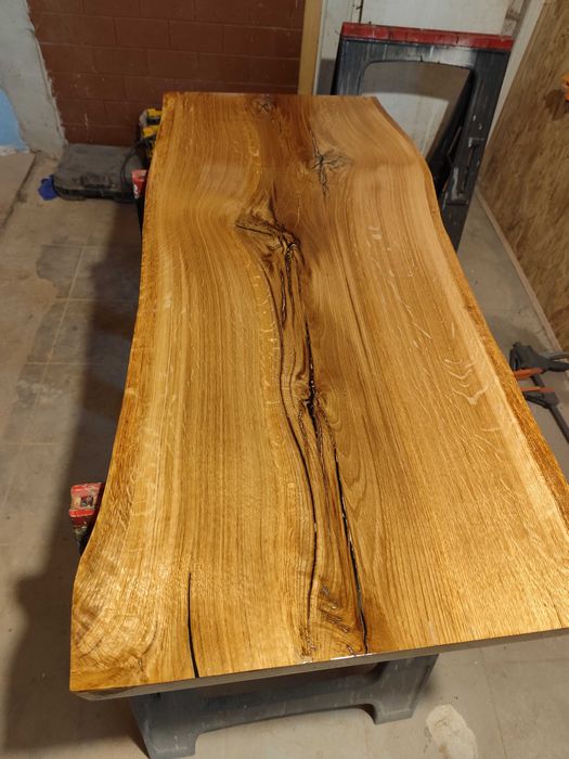 Blat dąb lity monolit olejowany 45x500x1200mm