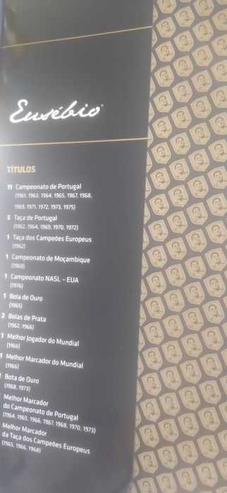 LIVRO DO MAIOR ATLETA PORTUGUÊS  DE TODOS OS TEMPOS