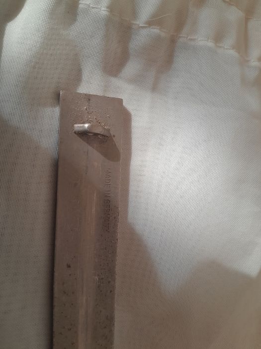 Antigo aparelho de medição regua made in german