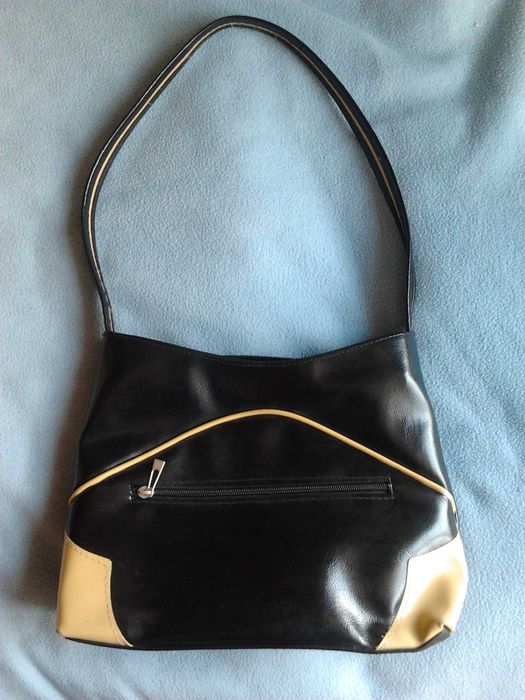 NOWA torebka czarna czerń - 2 wzory