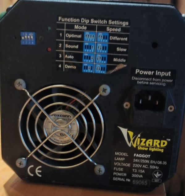 Осветительный прибор для дискотек